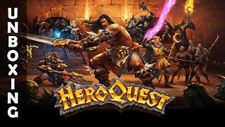 Unboxing HeroQuest 2021 FR [upl. by Eidurt]