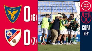 Resumen  Copa del Rey  UCAM Murcia CF 06 70 Linares Deportivo  Primera Eliminatoria [upl. by Ygief563]