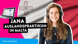 Auslandspraktikum nach der Ausbildung  Jana geht nach Malta [upl. by Annie758]