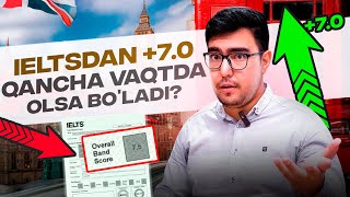 IELTSdan 70 olish QANCHA VAQT oladi [upl. by Kit]