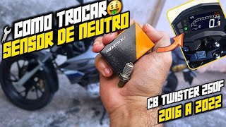 Sensor de Neutro CB Twister 250F PiscandoFalhando 🤬 [upl. by Niamor]