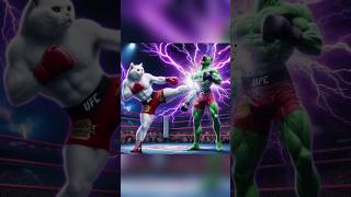 Fight for revenge 😤🔥 cat vs dog😈💥cat dog ai cutecat boxingai trending shorts [upl. by Ruzich]