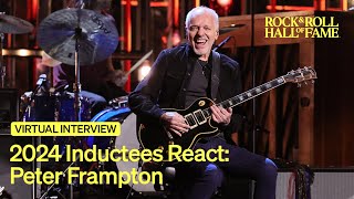 2024 Inductees React  Peter Frampton [upl. by Inva]