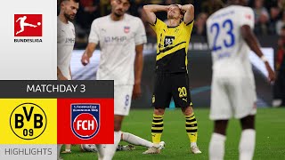 Wild Draw BVB Gives Up The Lead  Borussia Dortmund  1 FC Heidenheim 22  MD 3 BL 2324 [upl. by Merilyn]