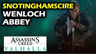 Wenloch Abbey Raid and Wealth Chest locations  Snotinghamscire  Assassins Creed Valhalla [upl. by Hardin]