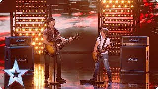 Dream dad and son combo Jack and Tim WOW everyone at the Semi’s  SemiFinals  BGT 2018 [upl. by Vetter760]