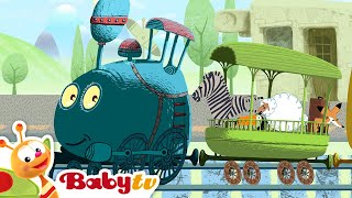 Counting Frogs 🐸  Numbers for Kids  Cartoon for Children  BabyTV [upl. by Aleakcim987]