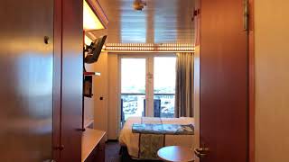 Carnival Miracle Balcony Cabin 8267 [upl. by Eyt]