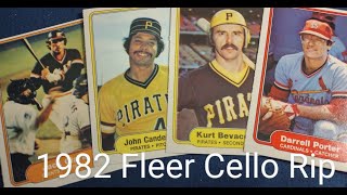 1982 Fleer Cello Rip Chasing Ripken  2 HOFers [upl. by Noram]