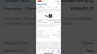 CoinSpot  Deposit funds via PayID [upl. by Montford]