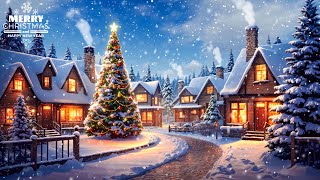 Peaceful Instrumental Christmas Music  Relaxing Christmas music quotSnowy Christmas Nightquot [upl. by Seftton964]