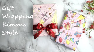 Gift Wrapping Kimono Style [upl. by Heuser]