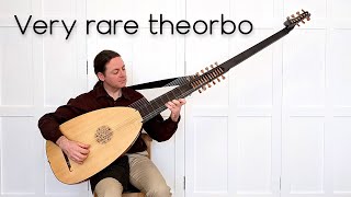 The rarest theorbo  Allegro by E G Baron played on the German Theorbo by Chris Hirst [upl. by Cordier329]