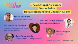 2024 Change Maker 50 Podiumsdiskussion quotGesundheit 50quot [upl. by Toddie444]