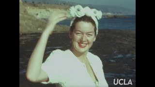 Rosalind Russell home movies 194243 silent [upl. by Etnecniv541]