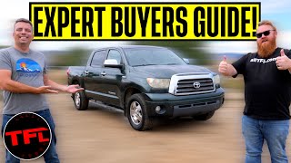 The Toyota Tundra Is One of the BEST Used Truck Buys Heres What to Look For  TFL Buyers Guide [upl. by Esydnac]