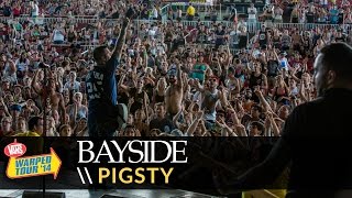 Bayside  Pigsty Live 2014 Vans Warped Tour [upl. by Nezah]