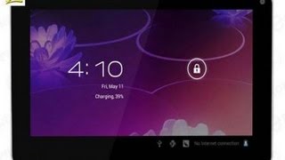 7 inch Tablet Android 40 AllWinner A13 Unboxing [upl. by Nawor]