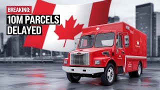 Canada Post Strike 10M Parcels Delayed [upl. by Rachael]