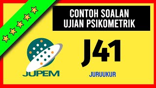 Contoh Soalan Ujian Psikometrik JURUUKUR J41 Jabatan Ukur Dan Pemetaan Malaysia  JUPEM [upl. by Aicitel951]