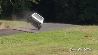 Peugeot 205 GTi accident at Wiscombe Park Hill Climb 2013 [upl. by Romilda773]