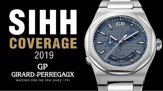 SIHH 2019 GirardPerregaux Laureato Perpetual Calendar New 1966 Watch Cosmos and More [upl. by Guenzi]