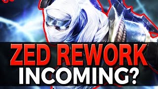 ZED REWORK INCOMING  My Theory  League of Legends [upl. by Ahsienak]