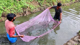 மீன் வலை வைத்து மீன் வேட்டை  Fishing in Tamil  Vijay Ideas [upl. by Lladnarc129]