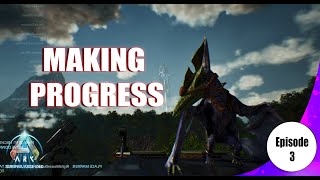 First few day on Small Tribes  ARK Survival Ascended E3 [upl. by Beacham]