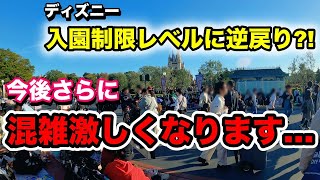 【悲報】入園者数上限引き上げ確定でパークが大きく変化？年パス復活絶望amp直前混雑予想などディズニー最新ニュースをお届け！ [upl. by Derek]