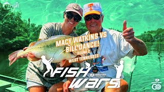 Fish Wars Bill Dance vs Macy Watkins Round 2 [upl. by Salisbury]