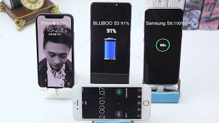 Bluboo S3 Battery Performance VS iPhone X amp Samsung S8 [upl. by Ahtebbat]