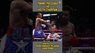 Manny Pacquiao vs Keith Thurban  knockout highlight boxing mannypacquiao shorts [upl. by Emmott370]