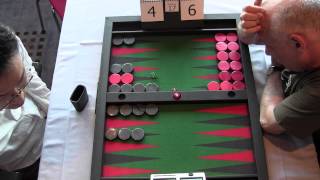 Mochy vs Georges Grünbaum 17p match Main 3rd round  Nordic Open 2014 34 [upl. by Wallis]