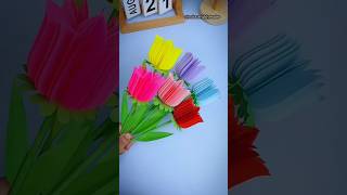 Diy viral paper flower💐 shorts flower trending viral diy papercraft [upl. by Nahtnoj53]