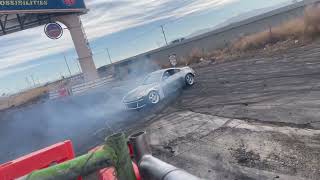 350z Drifting  Steering Wheel Breaks Off  ROCCO PIAZZA [upl. by Bernelle474]