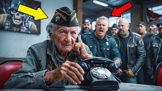 90YearOld Veteran Bullied By Bikers Until She Makes A Shocking Phone Call [upl. by Ailefo]