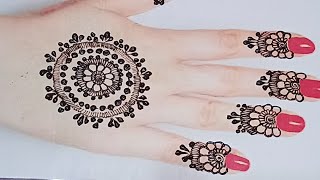 easy and simple trick dots mehndi design tricky dots mehndi design bunch goltikkimehndi [upl. by Kjersti616]