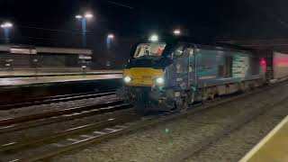 68018 4M82 Coatbridge Daventry Stafford 17 11 24 [upl. by Inafit11]