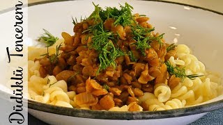 Mercimek Bolonez  Vegan Bolonez Sos Tarifi [upl. by Jarnagin]