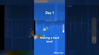 I try my hardest making levels geometrydash [upl. by Oech653]