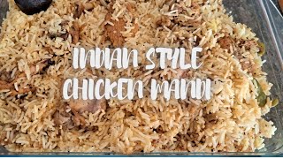 Indian Style Chicken Mandi Recipe  Food Craze [upl. by Beauvais]