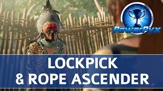 Shadow of the Tomb Raider  How to Get Lockpick amp Rope Ascender [upl. by Dang]