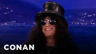 Slash Loves SpongeBob amp Disney Cruises  CONAN on TBS [upl. by Amada]