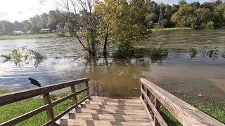 Flooding on the Greenbelt  Kingsport TN [upl. by Cherey]