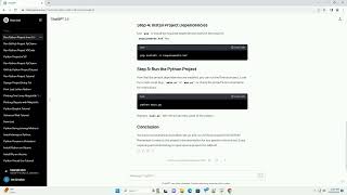 how to run python project downloaded from github [upl. by Aiki]