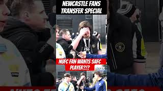 A SUNDERLAND PLAYER NUFC fan wants a SAFC player this summer SAFC nufc newcastleunited [upl. by Ennayar]