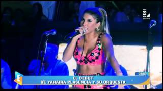 Yahaira Plasencia debutó con su orquesta acompañada de Farfán [upl. by Adnoloy126]