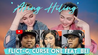 First time ever reacting to ‘Aking Hiling’ by FlictG Curse One ft Bei Winceslao We enjoyed this [upl. by Oinigih]