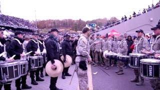 Air Force vs West Point Drum Battle 2014 OFFICIAL [upl. by Sinnel]